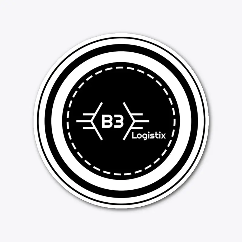 B3 Logistix Die Cut Sticker